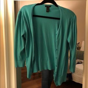 LAST CALL! Nordstrom turquoise cardigan